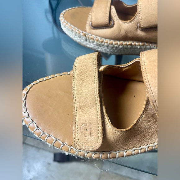 Cole Haan womens Cloudfeel Espadrille Slide Espadrille Wedge Sandal - Picture 10 of 14